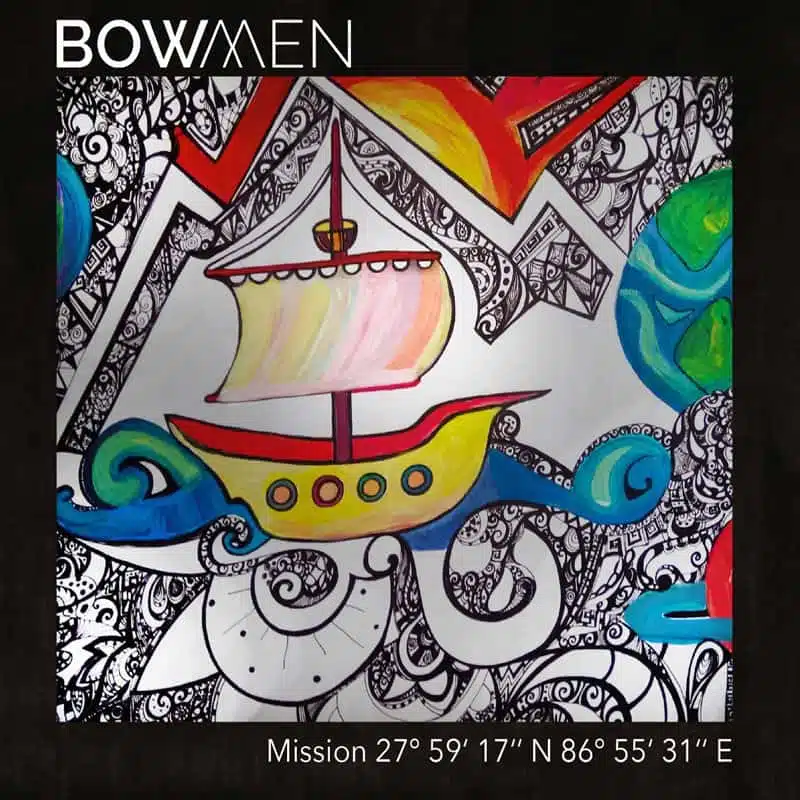 BOWMEN – Mission 27° 59′ 17″ N 86° 55′ 31″ E: Auf dem Dach der Welt (Audio & Video) [ Alternative Rock | Blues Rock | Psychedelic Rock ]