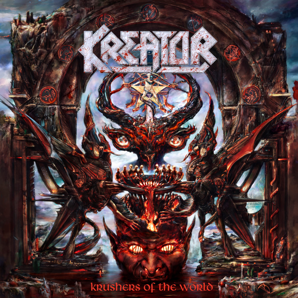 KREATOR - Krushers of the world (Album-Cover von Zbigniew Bielak)