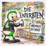 Die Enterbten – „Niemals Zu Spät“: Mit Rockgitarren, Hai-Zähnen und Synthesizern gegen den Alltagstrott (Musikplaylist) [ New Wave | Art Punk | Rock ]