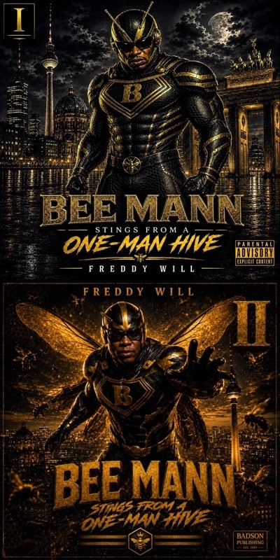 Freddy Will erschafft mit „Bee Mann“ einen schwarzen Superhelden aus Berlin: Zwischen Hip-Hop, Afrofuturismus und persönlicher Identität (Musikplaylist) [ Hip-Hop | Afrobeat | Neo-Soul ]